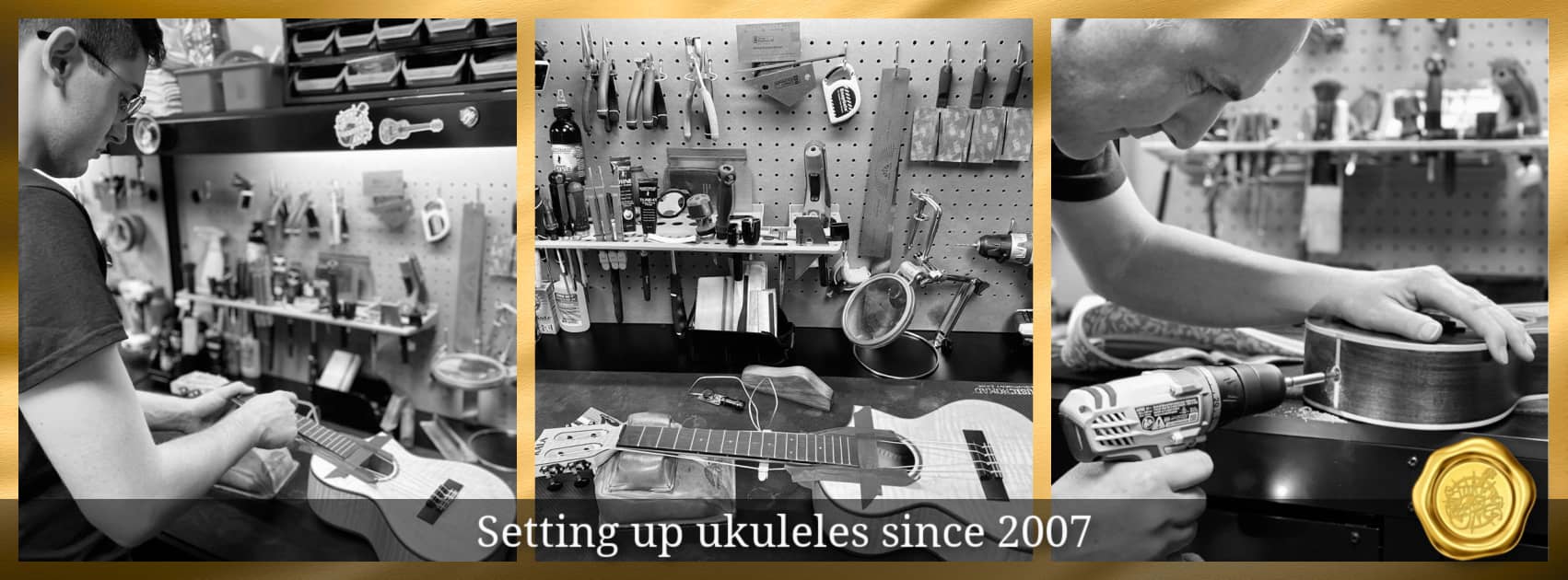 Ukulele Setup at UKE Republic is always included